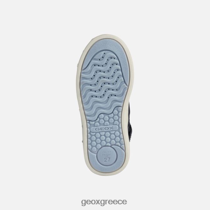 4DBLR01252 ναυτικό/ουρανό Geox κορίτσι στον ορίζοντα