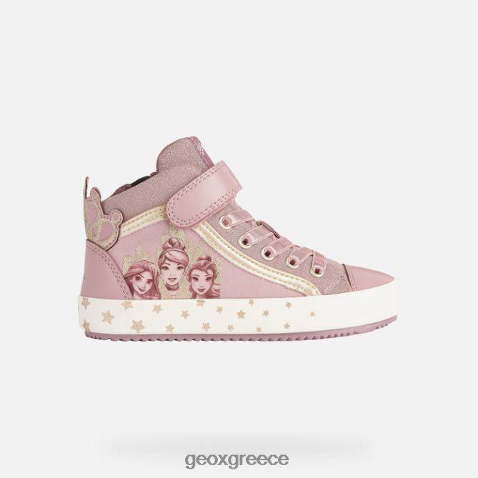 4DBLR01148 ροζ/πλατινέ Geox καλησπερα κοριτσι
