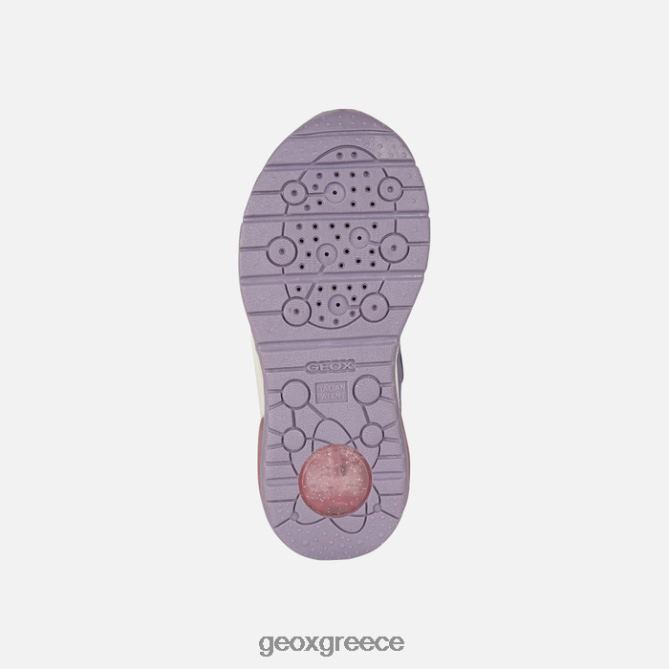 4DBLR01169 λιλά/κίτρινο Geox κορίτσι του διαστημικού κλαμπ