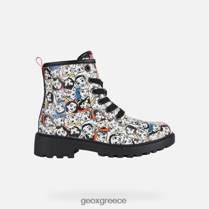 4DBLR01201 λευκό/πολύχρωμο Geox κυνηγετικό κορίτσι