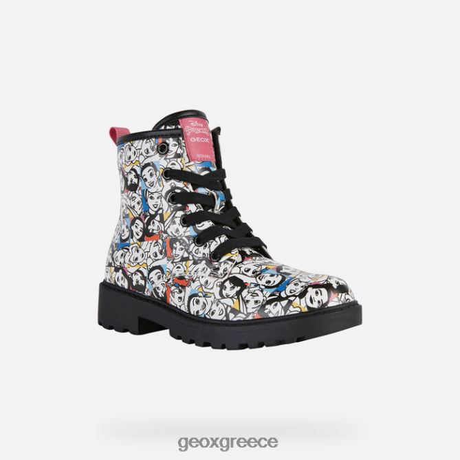 4DBLR01201 λευκό/πολύχρωμο Geox κυνηγετικό κορίτσι