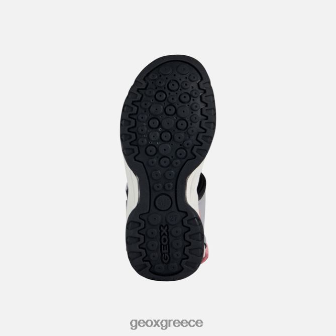 4DBLR01010 γκρι/μαύρο Geox κοπέλα borealis