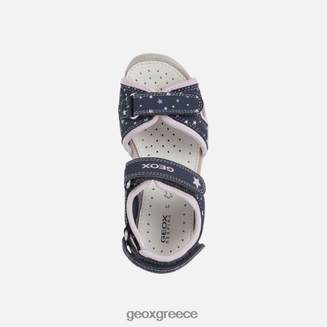 4DBLR01039 ναυτικό/ροζ Geox Ρωξάνη κορίτσι