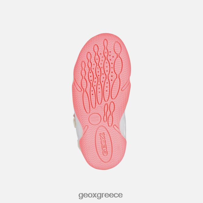 4DBLR01047 φλούο φούξια/λευκό Geox wader junior