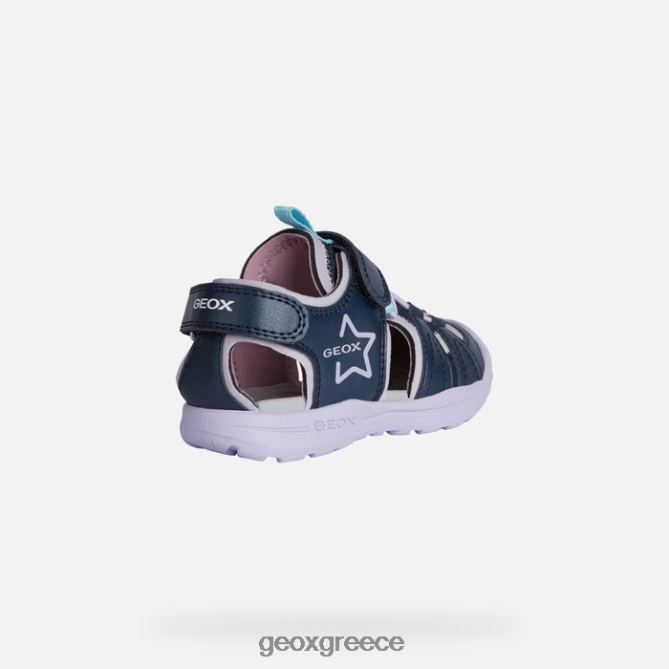 4DBLR01069 ναυτικό/ορχιδέα Geox κορίτσι vaniett