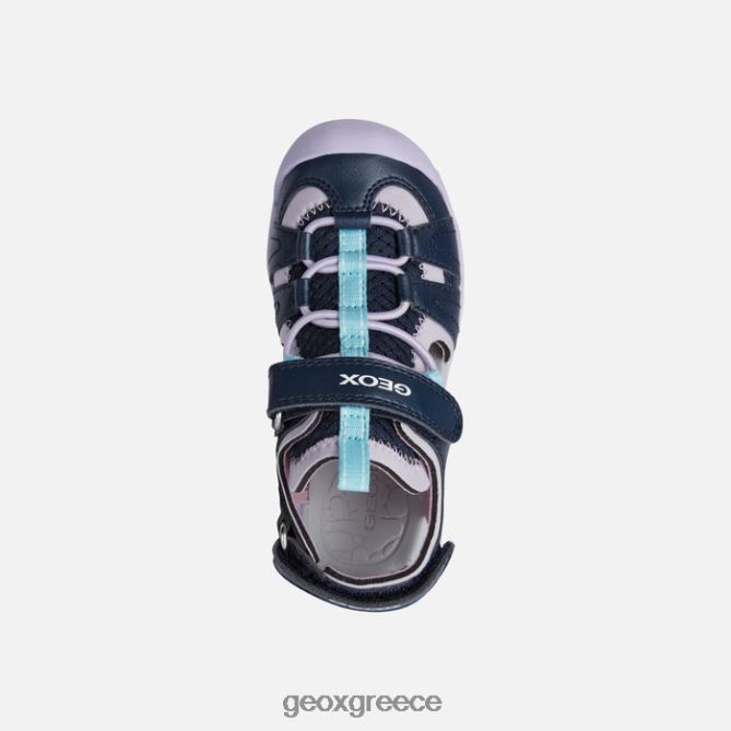 4DBLR01069 ναυτικό/ορχιδέα Geox κορίτσι vaniett