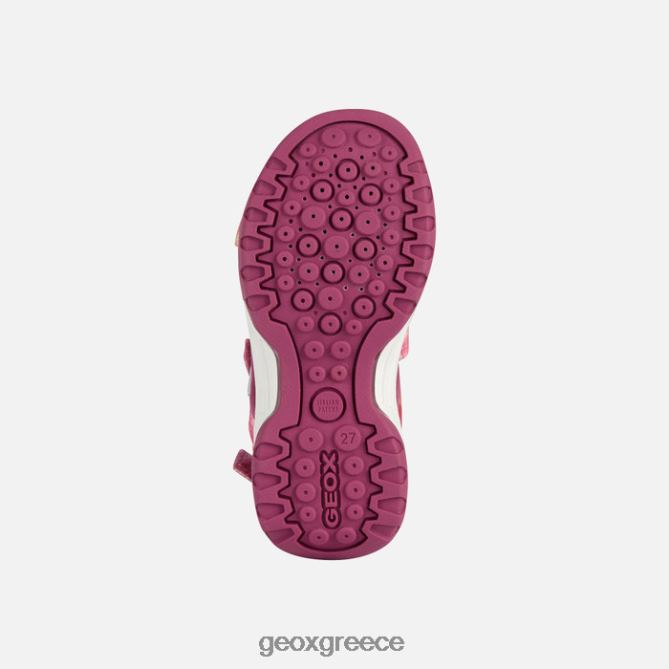 4DBLR01080 κυκλάμινο/ελαφρύ κοράλλι Geox κοπέλα borealis