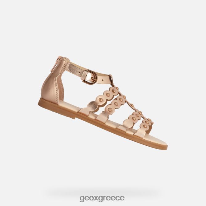 4DBLR01104 χαλκός Geox σανδάλι karly κορίτσι