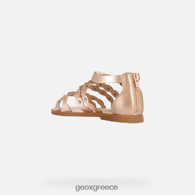 4DBLR01104 χαλκός Geox σανδάλι karly κορίτσι