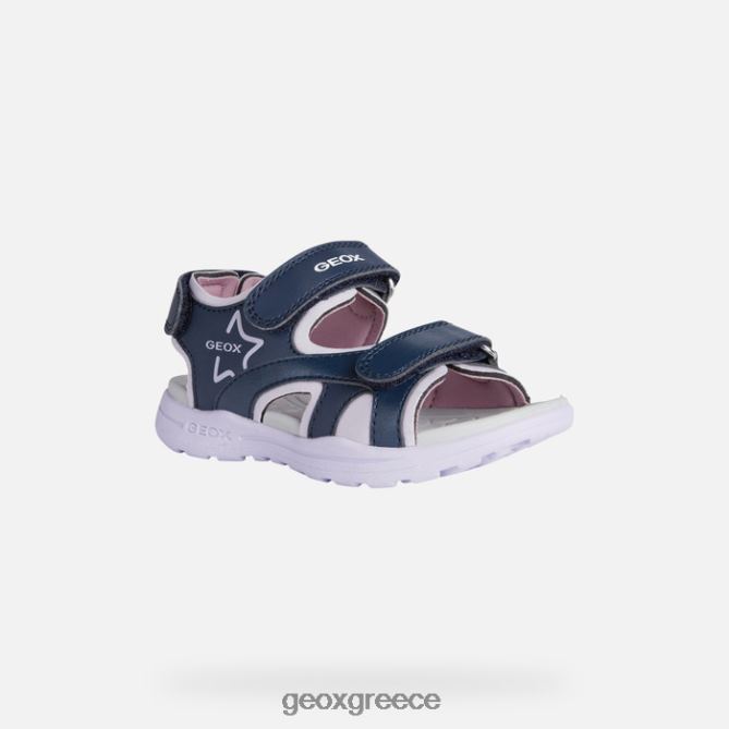 4DBLR01141 ναυτικό/ορχιδέα Geox κορίτσι vaniett