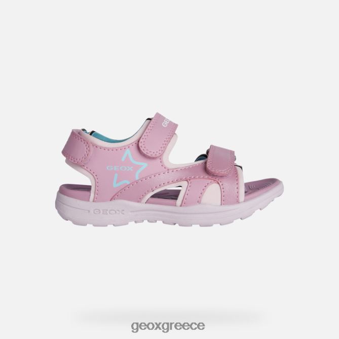 4DBLR01142 ροζ/υδάτινο Geox κορίτσι vaniett
