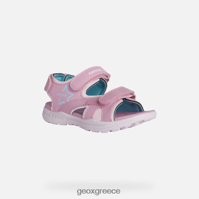 4DBLR01142 ροζ/υδάτινο Geox κορίτσι vaniett
