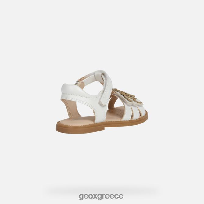 4DBLR01150 άσπρο Geox σανδάλι karly κορίτσι
