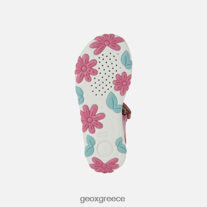 4DBLR01176 φούξια/δκ ροζ Geox σανδάλι κορίτσι από την Αϊτή