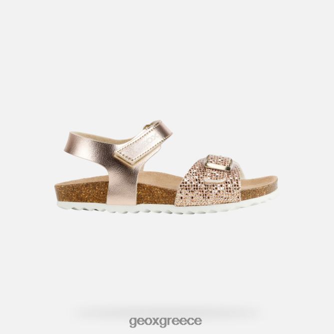 4DBLR01211 πλατίνα Geox κορίτσι adriel