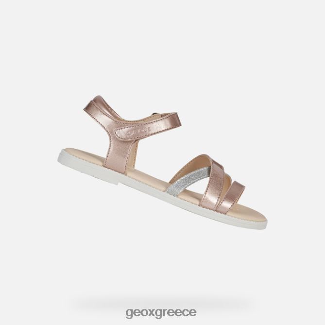 4DBLR01246 τριαντάφυλλο Geox σανδάλι karly κορίτσι