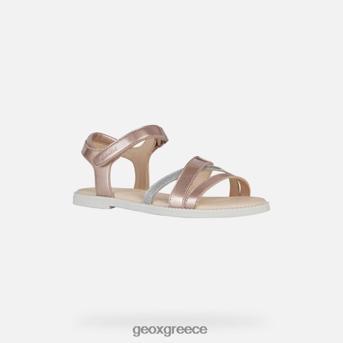 4DBLR01246 τριαντάφυλλο Geox σανδάλι karly κορίτσι