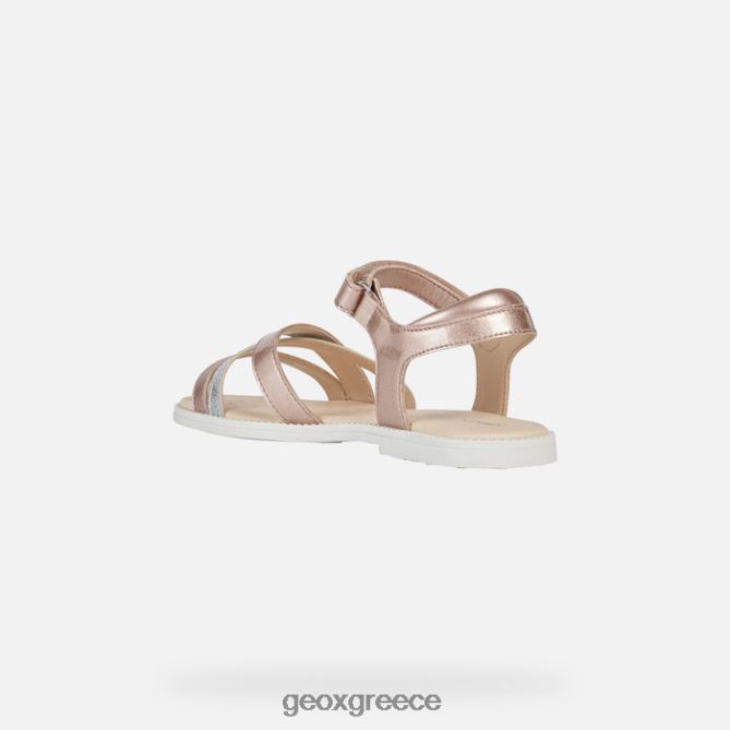 4DBLR01246 τριαντάφυλλο Geox σανδάλι karly κορίτσι
