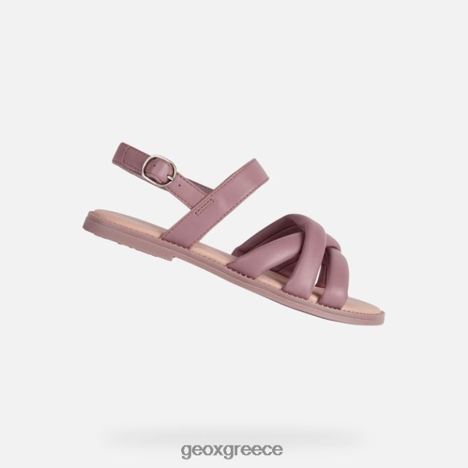 4DBLR01881 σκούρο τριαντάφυλλο Geox σανδάλι karly κορίτσι