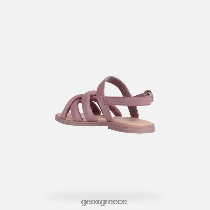 4DBLR01881 σκούρο τριαντάφυλλο Geox σανδάλι karly κορίτσι