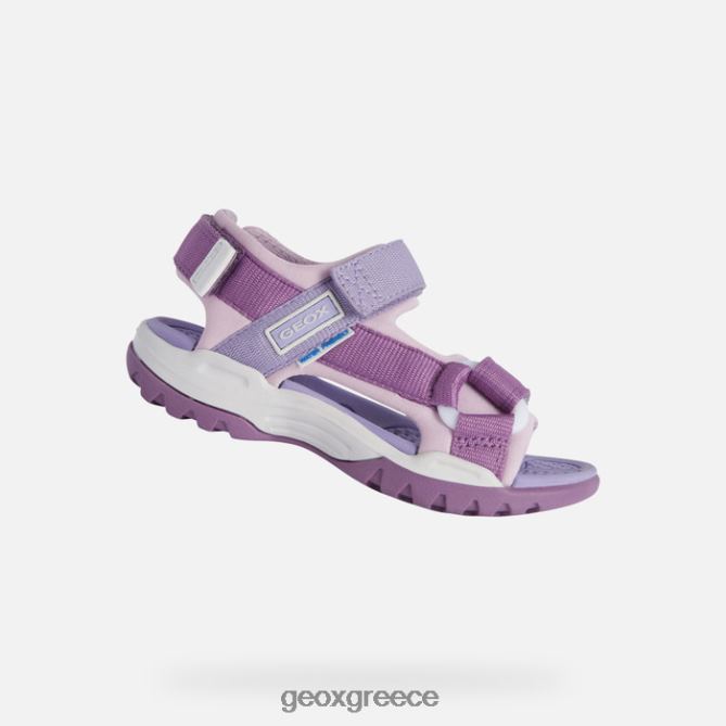 4DBLR01884 μωβ/ροζ Geox κοπέλα borealis