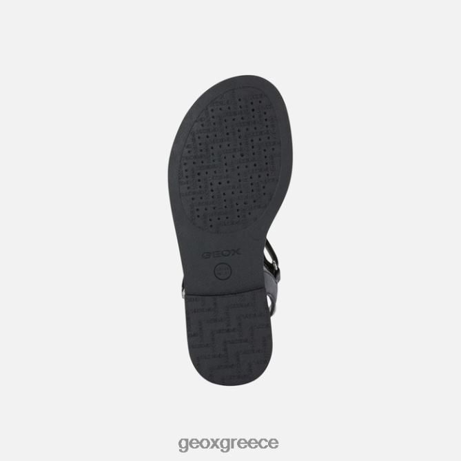 4DBLR01903 μαύρος Geox σανδάλι karly κορίτσι