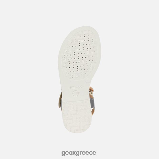 4DBLR01904 ασήμι Geox σανδάλι karly κορίτσι