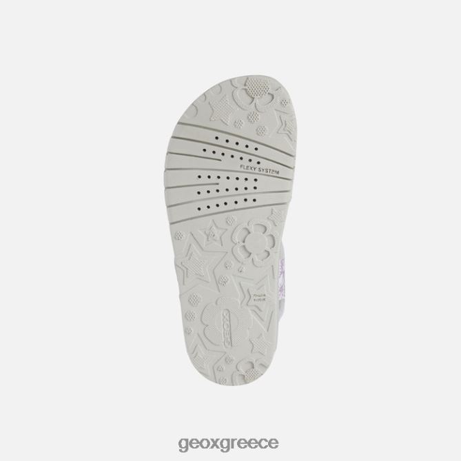 4DBLR01940 λευκό/ροζ Geox σανδάλι costarei girl