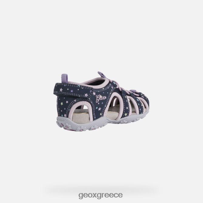 4DBLR05 ναυτικό/ροζ Geox Ρωξάνη κορίτσι
