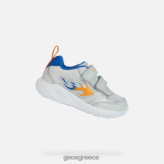 4DBLR01450 ανοιχτό γκρι/βασιλικό Geox sprintye μωρό μου