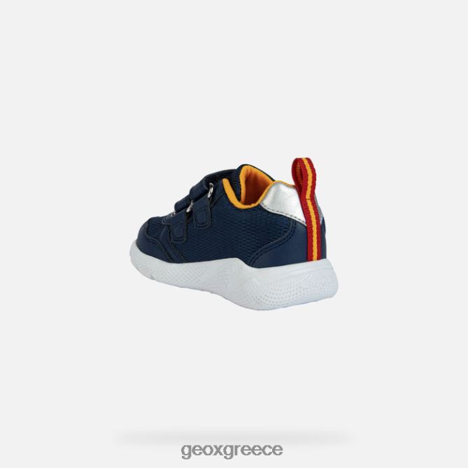4DBLR01451 ναυτικό/κίτρινο Geox sprintye μωρό μου