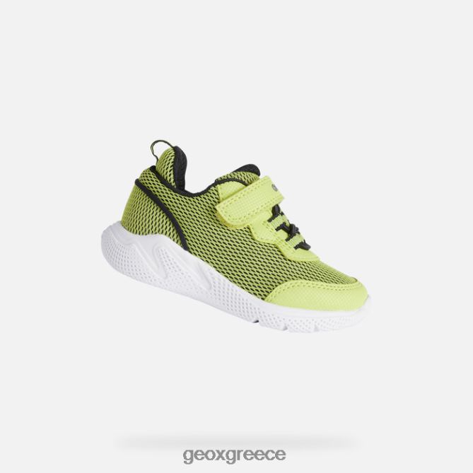 4DBLR01464 ασβέστη/μαύρο Geox sprintye μωρό μου