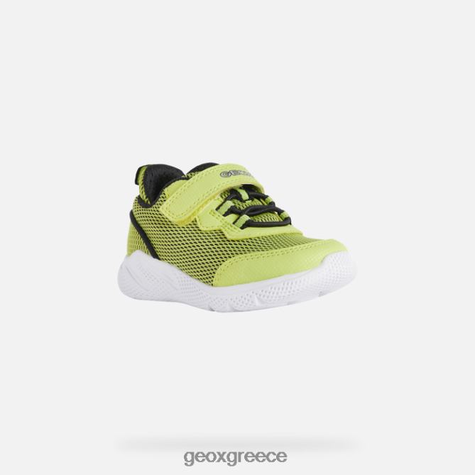 4DBLR01464 ασβέστη/μαύρο Geox sprintye μωρό μου