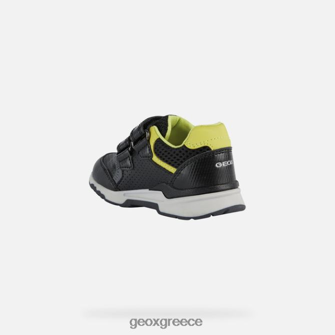 4DBLR01493 μαύρο/πράσινο λάιμ Geox pyrip νήπιο