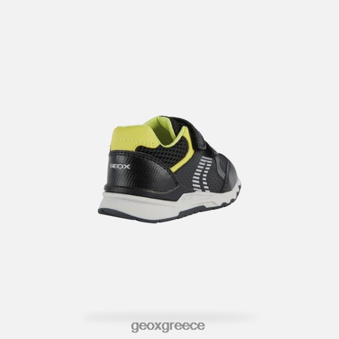 4DBLR01493 μαύρο/πράσινο λάιμ Geox pyrip νήπιο