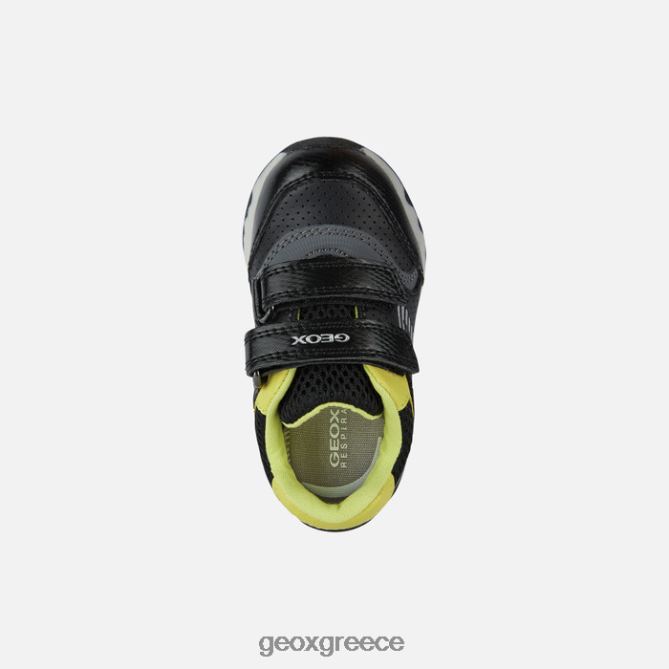 4DBLR01493 μαύρο/πράσινο λάιμ Geox pyrip νήπιο