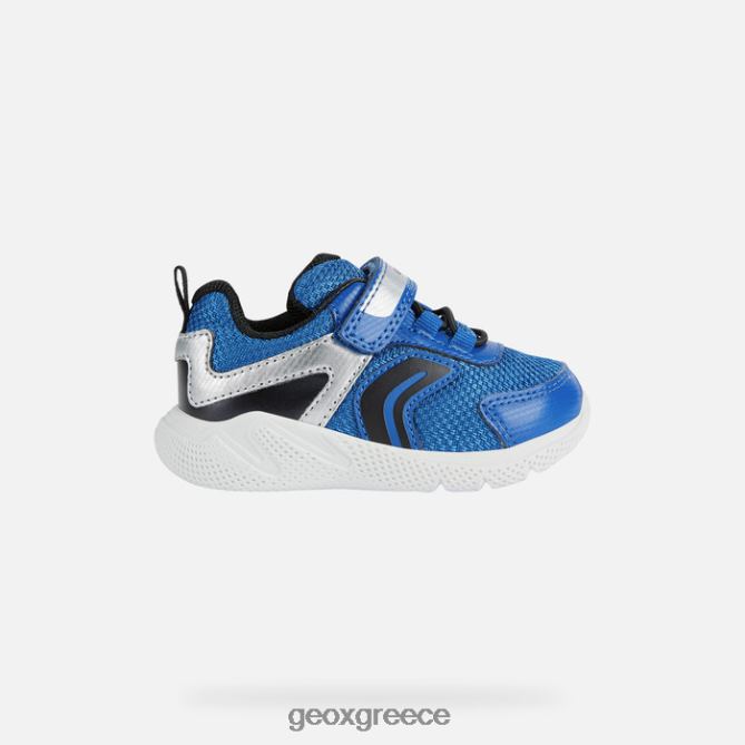 4DBLR01519 βασιλικό/μαύρο Geox sprintye νήπιο