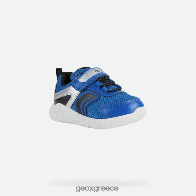 4DBLR01519 βασιλικό/μαύρο Geox sprintye νήπιο