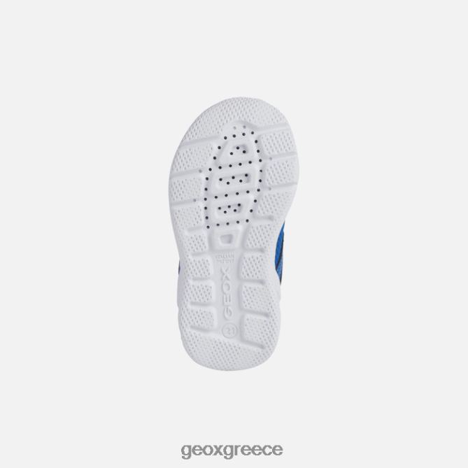 4DBLR01526 βασιλικό/κόκκινο Geox sprintye μωρό μου