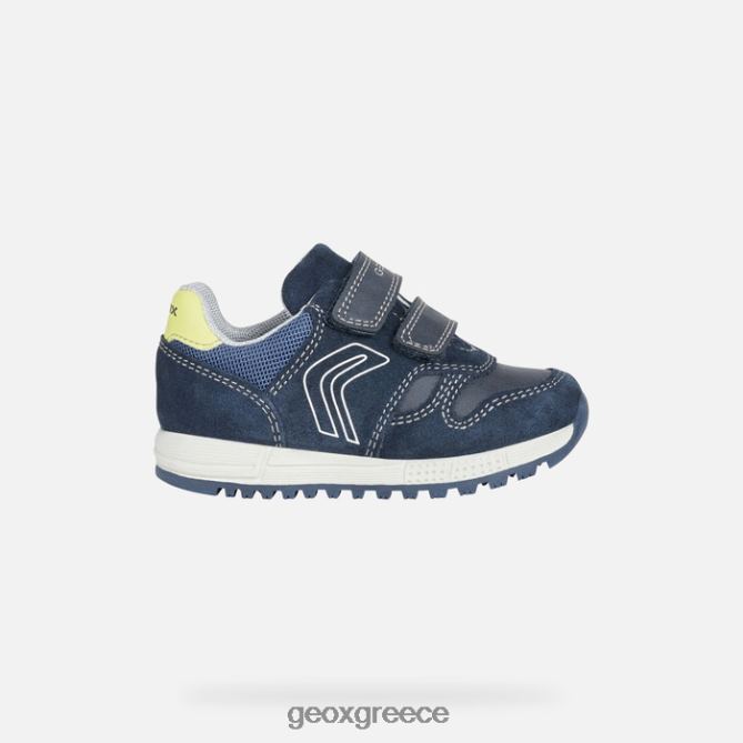 4DBLR01635 navy/fluo yellow Geox νήπιο alben