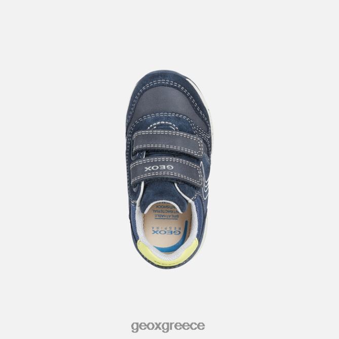 4DBLR01635 navy/fluo yellow Geox νήπιο alben