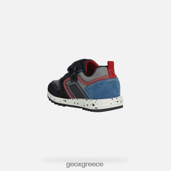4DBLR01639 μαύρο/σκούρο κόκκινο Geox νήπιο alben