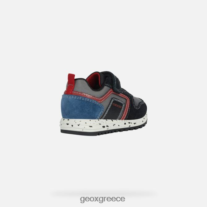 4DBLR01639 μαύρο/σκούρο κόκκινο Geox νήπιο alben