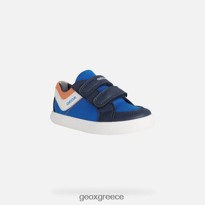 4DBLR01645 βασιλικό/πορτοκαλί Geox gisli νήπιο