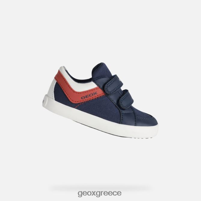 4DBLR01646 ναυτικό/σκούρο κόκκινο Geox gisli νήπιο
