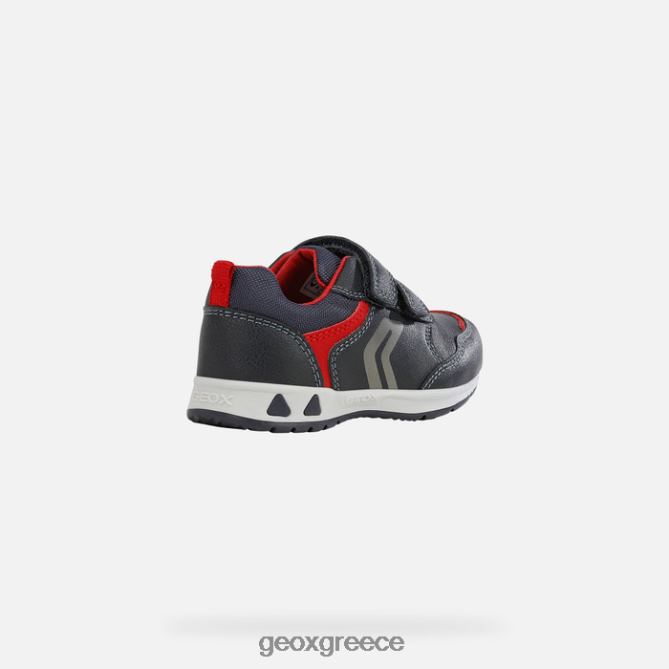 4DBLR01648 ναυτικό/κόκκινο Geox παβλής νήπιο