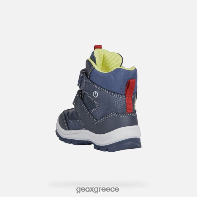 4DBLR01561 ναυτικό/κόκκινο Geox νήπιο flanfil abx
