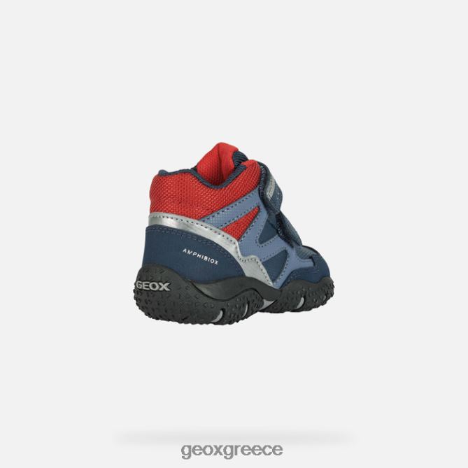 4DBLR01567 ναυτικό/κόκκινο Geox νήπιο baltic abx