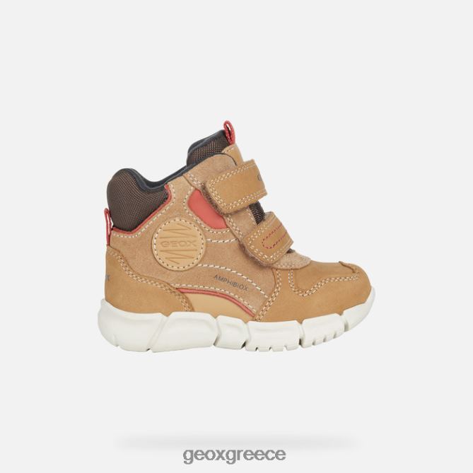 4DBLR02027 ουίσκι/καφέ Geox flexyper abx μωρό