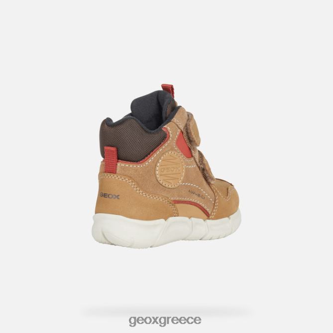 4DBLR02027 ουίσκι/καφέ Geox flexyper abx μωρό